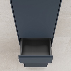 Style Line Шкаф пенал Лима 36 графит – фотография-5